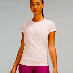 Lululemon Swiftly Tech strawberry milkshake Short Sleeve Shirt